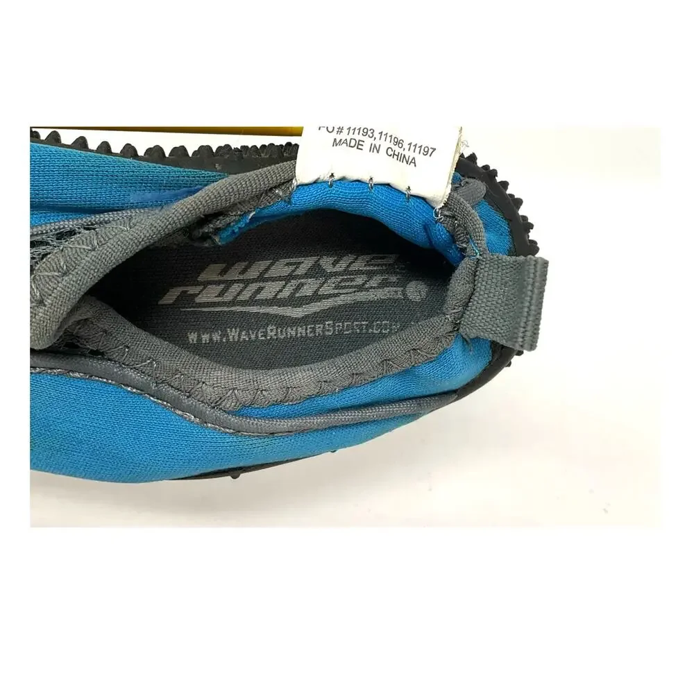 Wave Runner Toddler Boys Blue Water Shoes Size 6‎